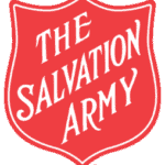 The Salvation Army shield logo with red background and white text.